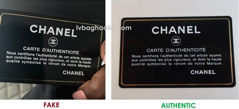 chanel receipt fake|authenticity card chanel.